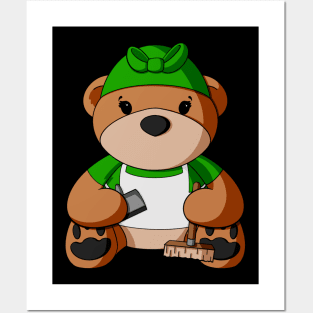 Cleaner Teddy Bear Posters and Art